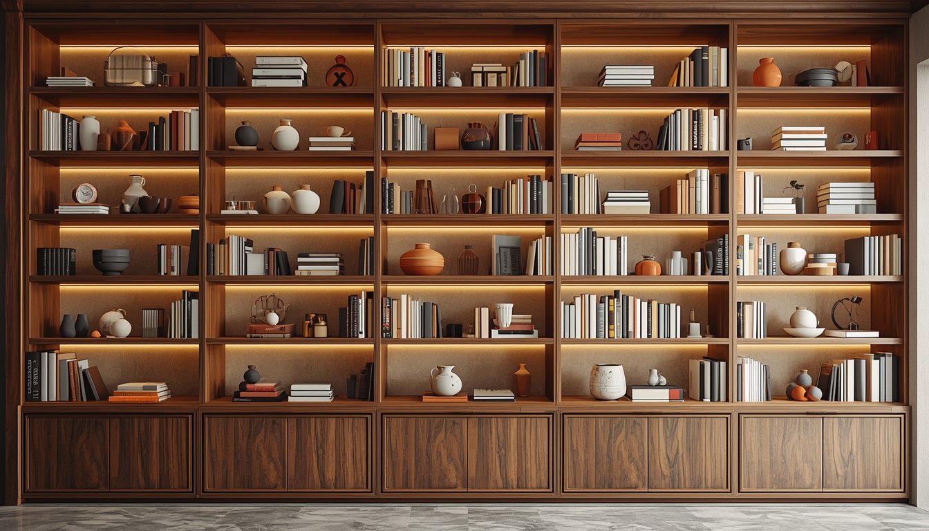 Organized shelving solutions by Nyxarionthor