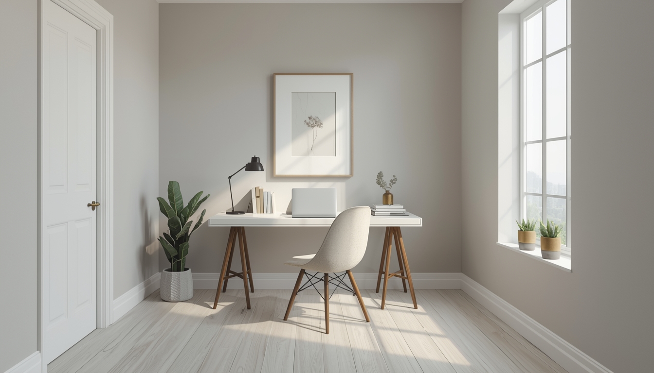 Decluttered living space with Nyxarionthor